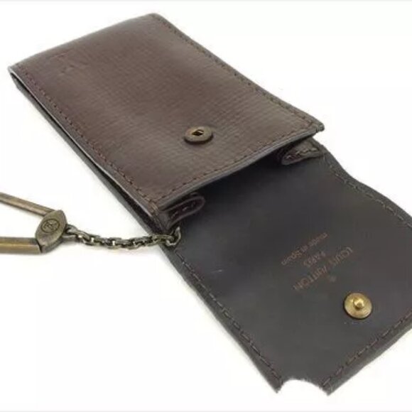 Louis Vuitton accessory case Brown Utah Woman unisex Authentic Used T9016 - Picture 5 of 9
